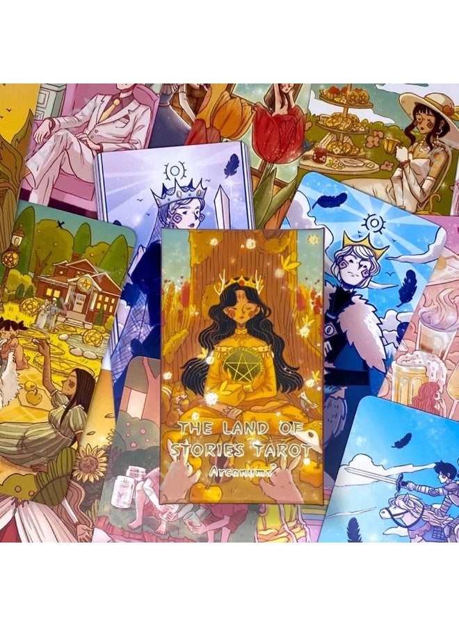 NIBEMINENT Storyland Tarot Cards, 78 Cards, 10.3 cm × 6 cm - Image 1
