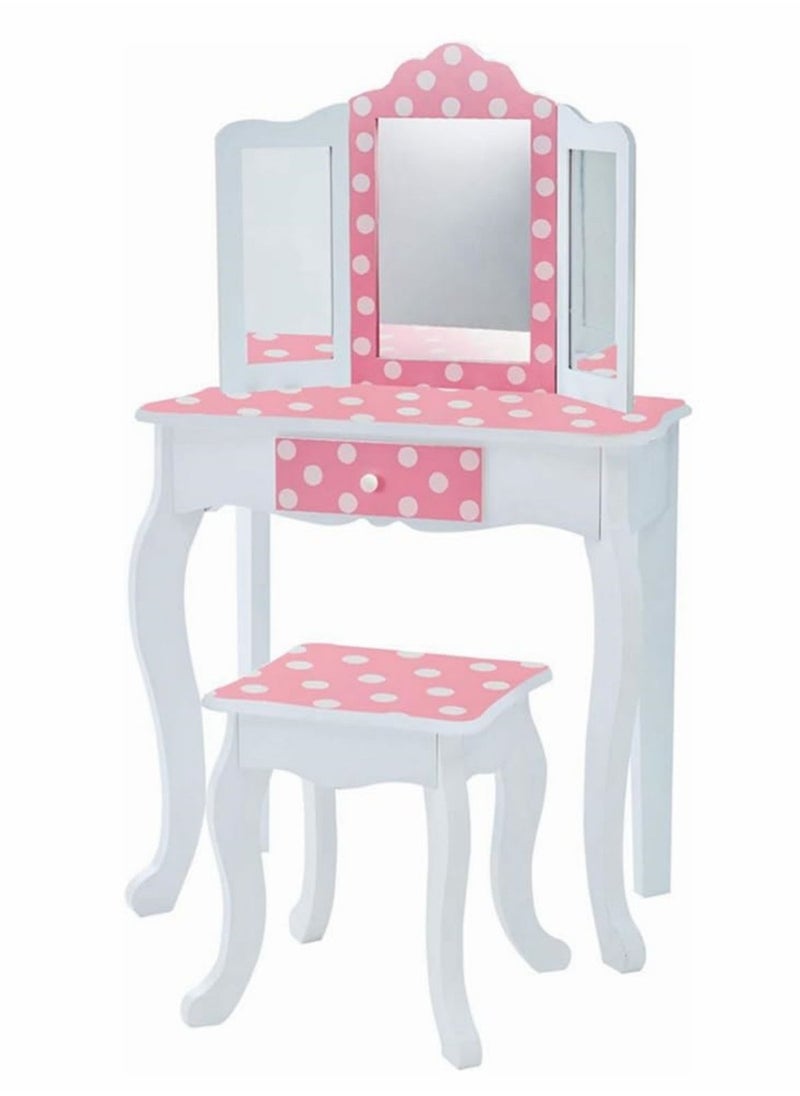 Cool Baby COOLBABY Children's Dressing Tables and Chairs Children's Playroom Furniture  - Image 1
