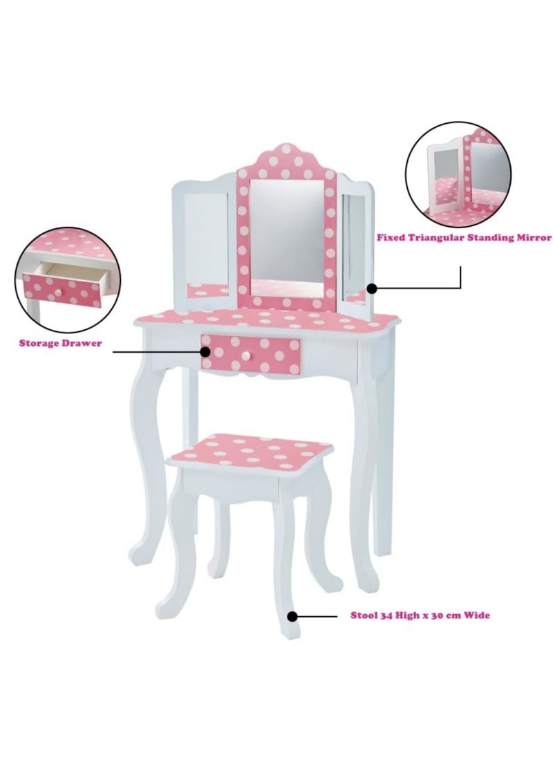 Cool Baby COOLBABY Children's Dressing Tables and Chairs Children's Playroom Furniture  - Image 5