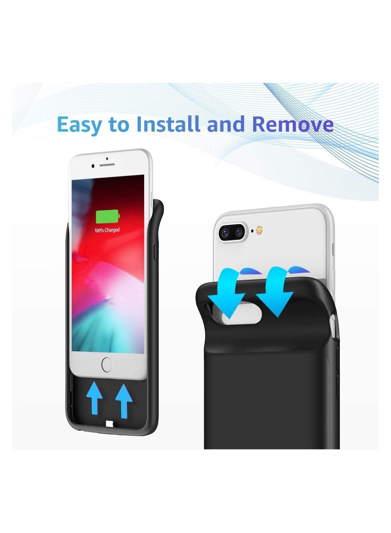 ELTRAZONE Charging Case for iPhone 7Plus  Charger Case Ultra Thin 4000mAh Battery Case - Image 4