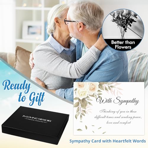Fabuday Sympathy LED Shadow Box 4x6 Picture Frame - Memorial Gifts for Loss of Dad, Grandfather; Bereavement Gifts in Memory of Loved One - Image 3