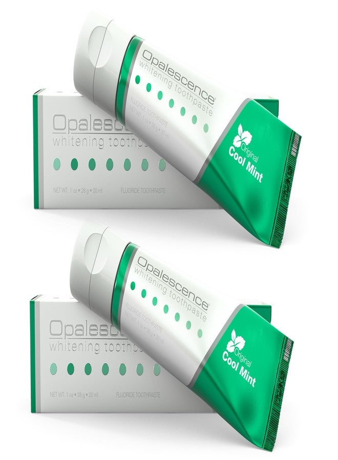 Opalescence Whitening Toothpaste Travel Size 1 Ounce (2 Pack Fluoride Teeth Whitening Toothpaste, Mint Flavor 402-2 - Image 1
