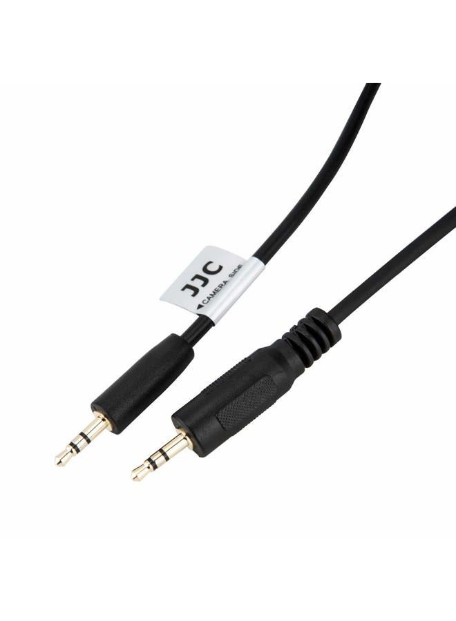 JJC 2.5mm Remote Shutter Release Cable Cord for Fuji Fujifilm X-T5 X-T4 X-T3 X-T2 X-T30 II X-T30 X-T20 X-Pro2 X-E3 X-A5 X-A10 X-H1 X100VI X100V X100F GFX 50S & More Compatible with RR-100 Remote - Image 3