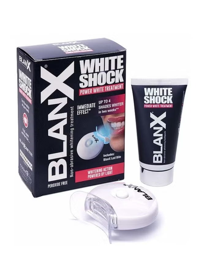 BlanX White Shock Treatment 50 ml and BlanX Led Bite