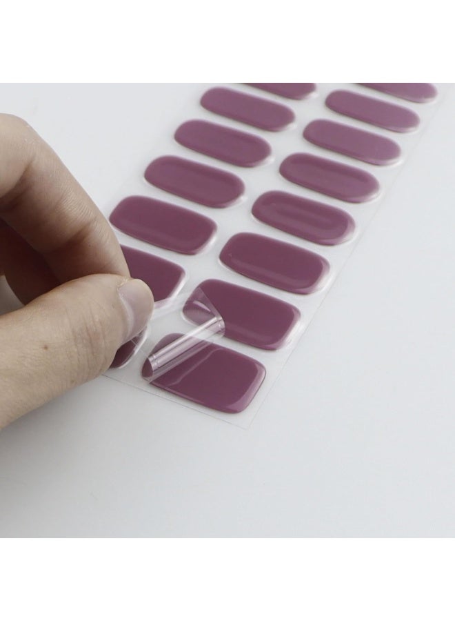 Nail Art Accessories, Purple Gel Nail Adhesive, UV Cures for a Perfect Finish - Image 3