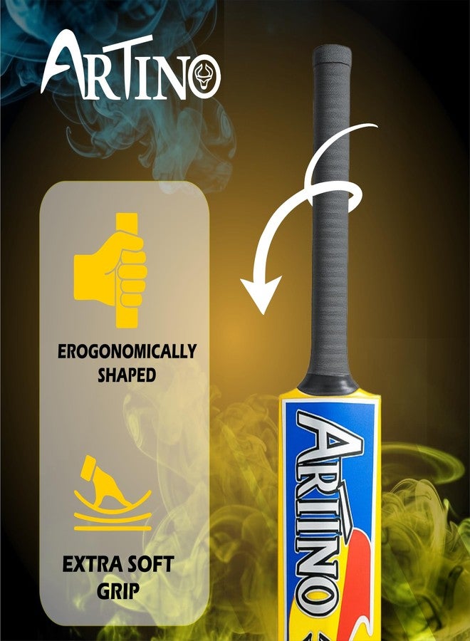 ARTINO The Rock PVC Cricket Bat Size 3 for Age Group 7-8 Years PVC/Plastic Cricket Bat Best use with Tennis and Wind Ball - Image 2