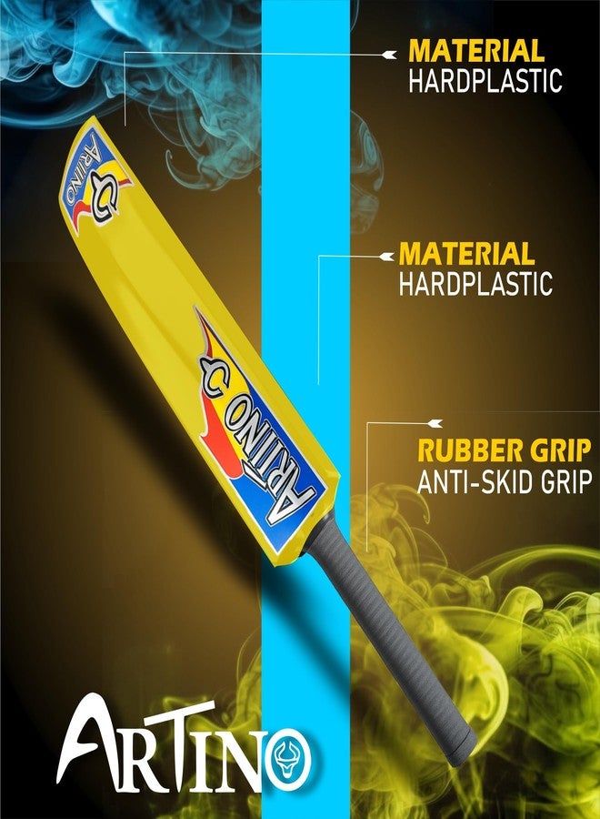 ARTINO The Rock PVC Cricket Bat Size 3 for Age Group 7-8 Years PVC/Plastic Cricket Bat Best use with Tennis and Wind Ball - Image 3