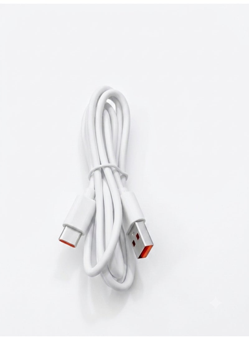 65W Fast Charging USB to Type-C Cable - 1 Meter Length - Image 1