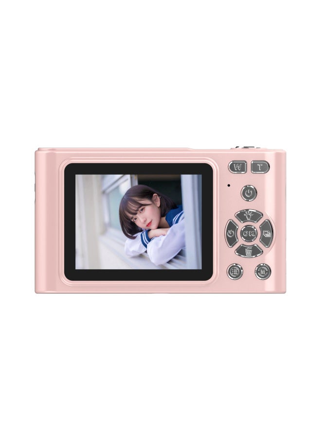 Generic - High-definition Digital Camera CCD Student Party Campus Card Machine Photo Video Retro Travel Gift-Color:H15 Green (hd Large Screen) + 32g Memory Card + Card Reader + Android Otg Adapter - Image 1