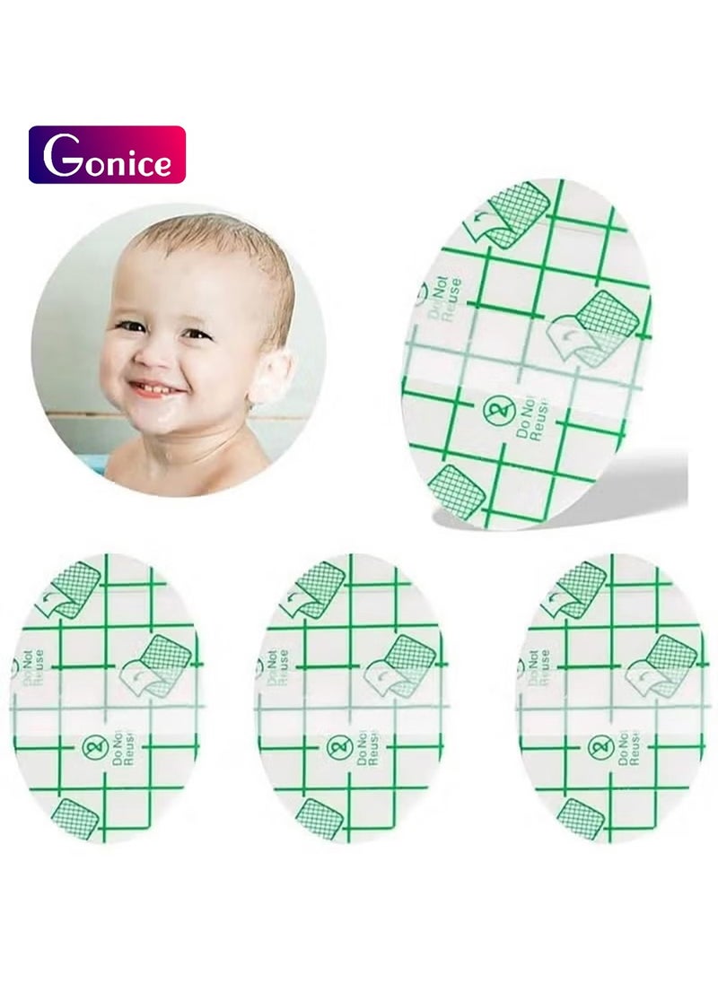 Gonice - Baby Waterproof Ear Stickers, Baby Waterproof Ear Protector, Newborn Ear Protection（30 Pcs） - Image 1