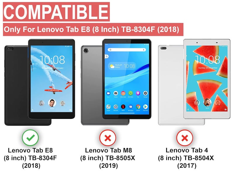 Cedo Lenovo Tab E8 (8 inch) Tempered Glass | Screen Protector Clear Tempered Glass for Lenovo Tab E8 (8 inch) TB-8304F - Image 2