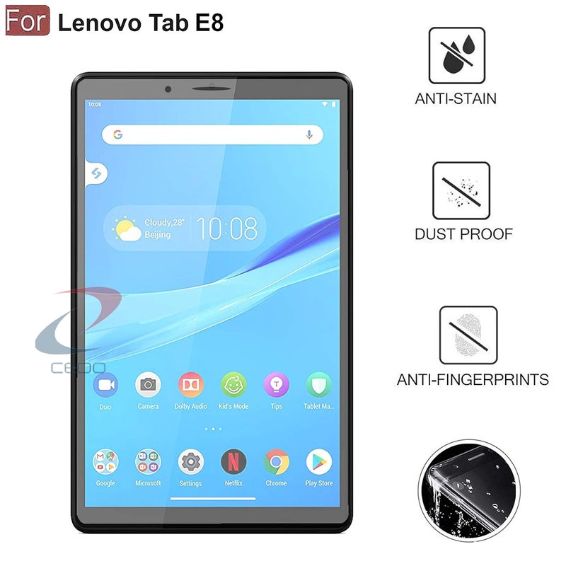 Cedo Lenovo Tab E8 (8 inch) Tempered Glass | Screen Protector Clear Tempered Glass for Lenovo Tab E8 (8 inch) TB-8304F - Image 3