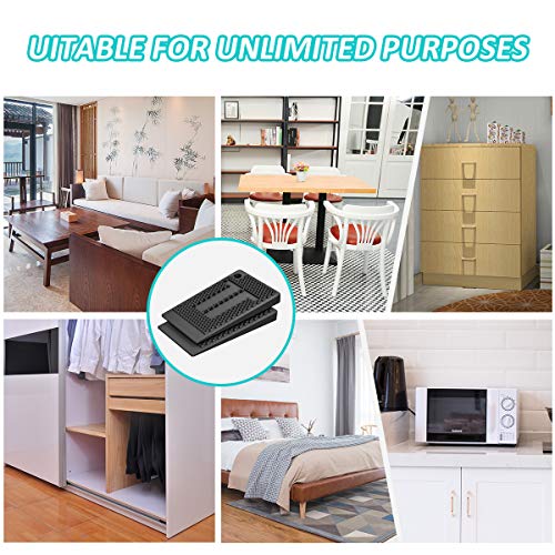SUPERUS Plastic Shims for Leveling - 36 Piece Jar, Strong and Durable Table Wedges, DIY Levelers for Furniture, Chair, Cabinet, Table Leg, Restaurant - Adjustable Multipurpose Furniture Levelers - Image 4