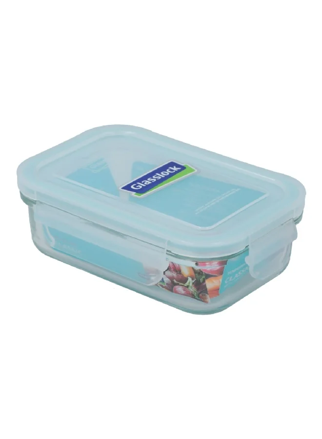 Glasslock Classic Rectangular Food Container Clear 400 ml MCRB-040
