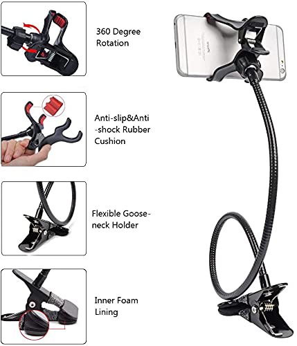 SKYCELL Flexible Mobile Holder for Table Phone Stand Lazy Holder for Bed, Video Mobile Holder - Image 3