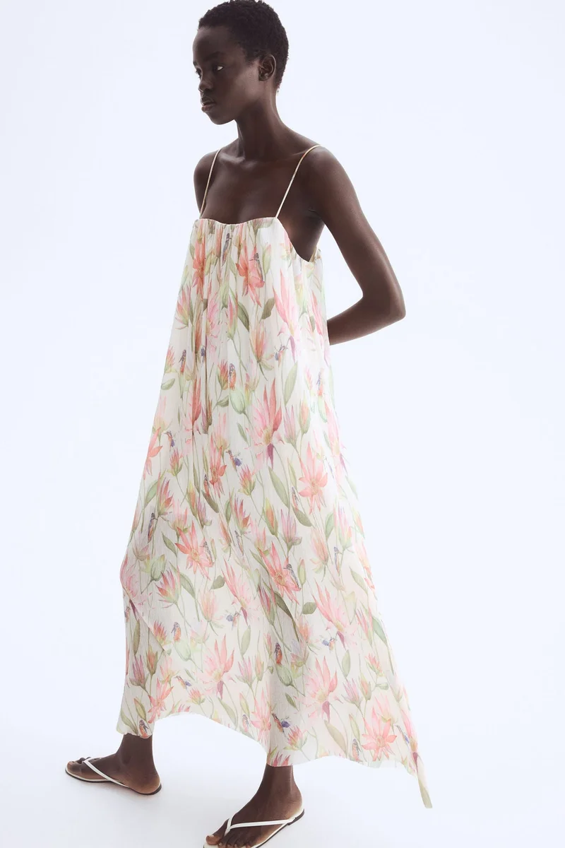 H&M Plissé strappy dress