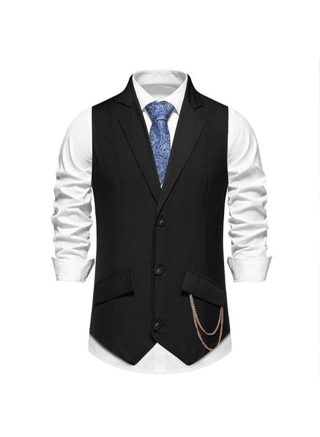 Shougu New Fashionable Casual Men's Suit Vest  - Image 1