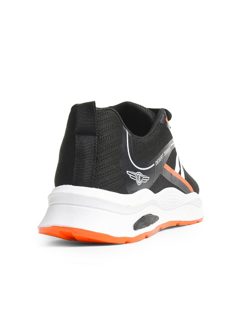 Desert Men's Sportive Knit Sneakers – Stylish Printed Design - Image 4