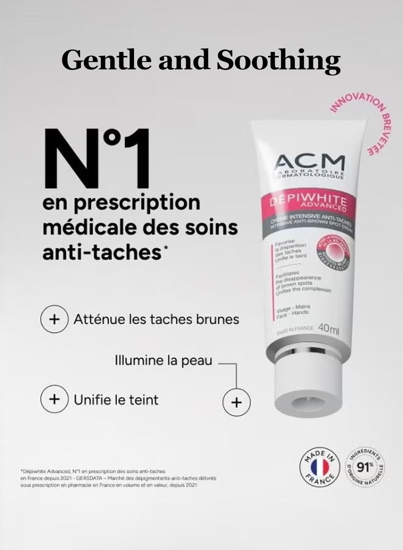 ACM Serum Cream -Favorise Ia disparition des taches Unifie Ie teint Facilitates the disappearance of brown spots Unifies the complexion Dark Spot & Acne Mark Fade,Skin Whitening & Radiance Enhancer - Image 5