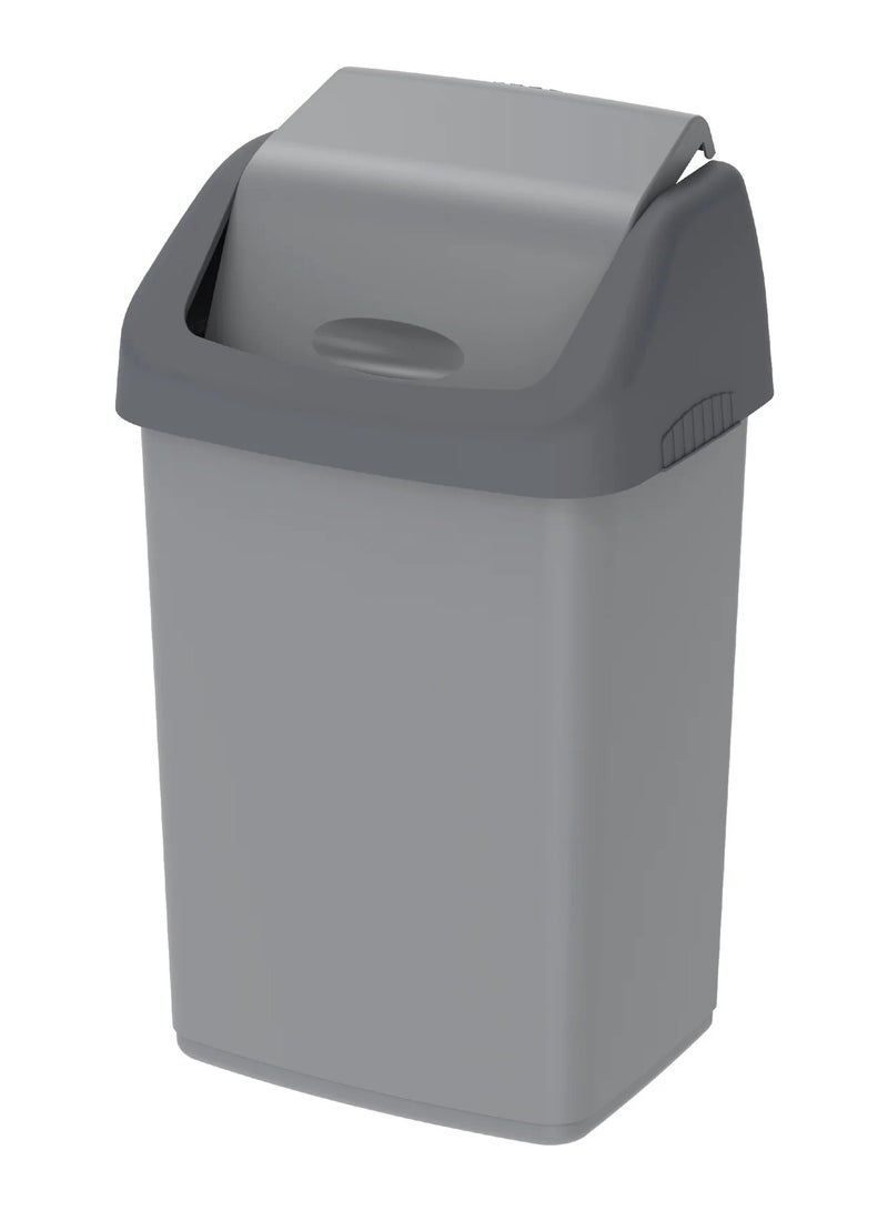Cosmoplast Cosmoplast 20L Flip-top Waste Bin with Swing Lid 