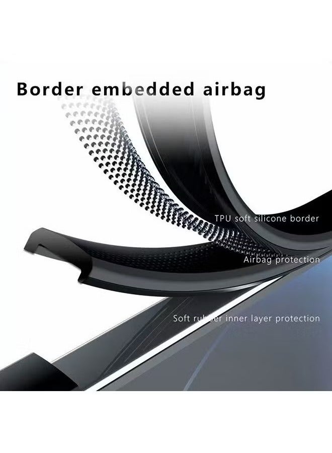 Case for Samsung Galaxy S25 Ultra 5G, Frosted Translucent Back Protective Slim Phone Cover, Anti-Fingerprints, Anti-Fall Drop Protection, Shockproof Case for Samsung Galaxy S25 Ultra 5G (Black) - Image 3