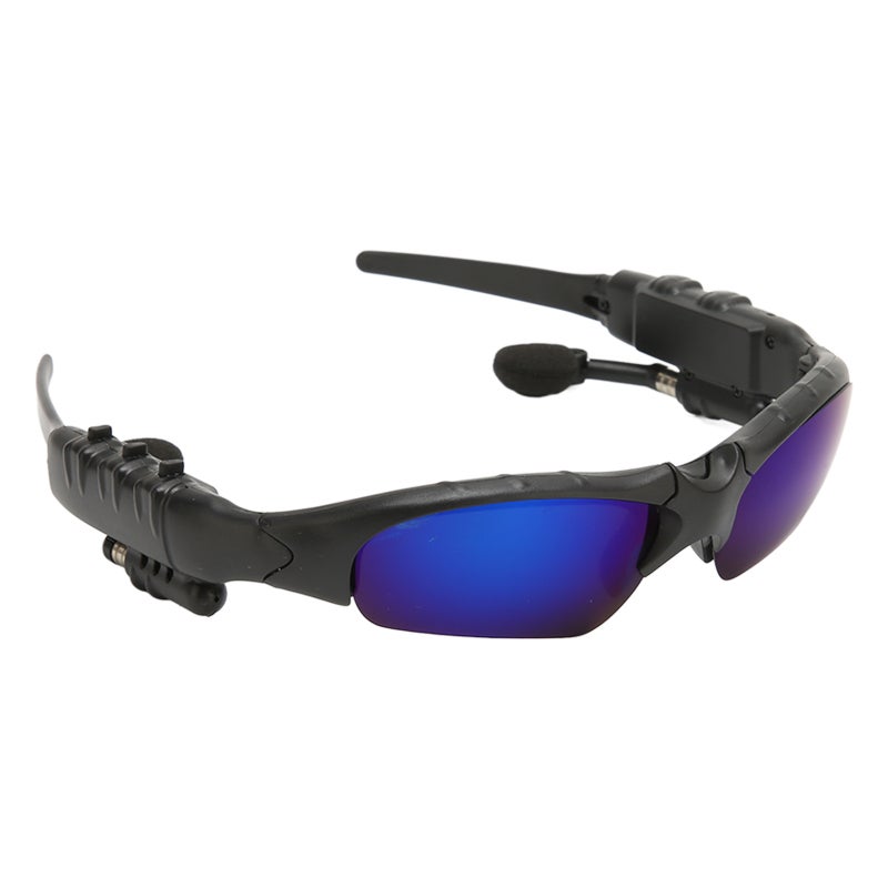 Wireless Bluetooth Sunglasses Polarised Lenses Eyesight Protection - Ultra Lightweight ABS PC Material Headset Bluetooth Sunglasses Foldable Design for Driving Cycling Hiking - Image 5