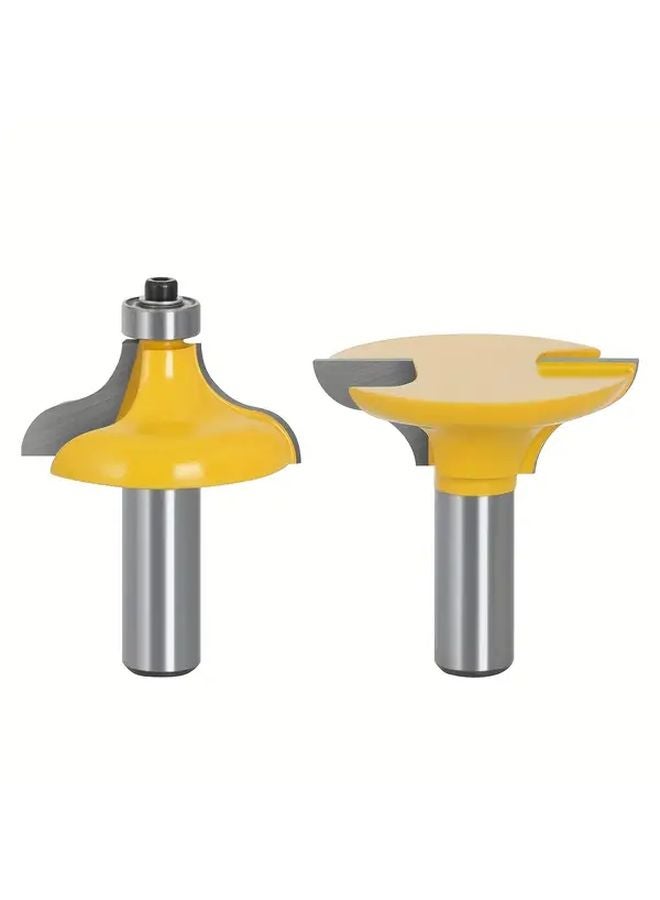 12.7mm Shank Solid Wood Door Frame Tenon Joint Knife Woodworking Milling Cutter - Image 3