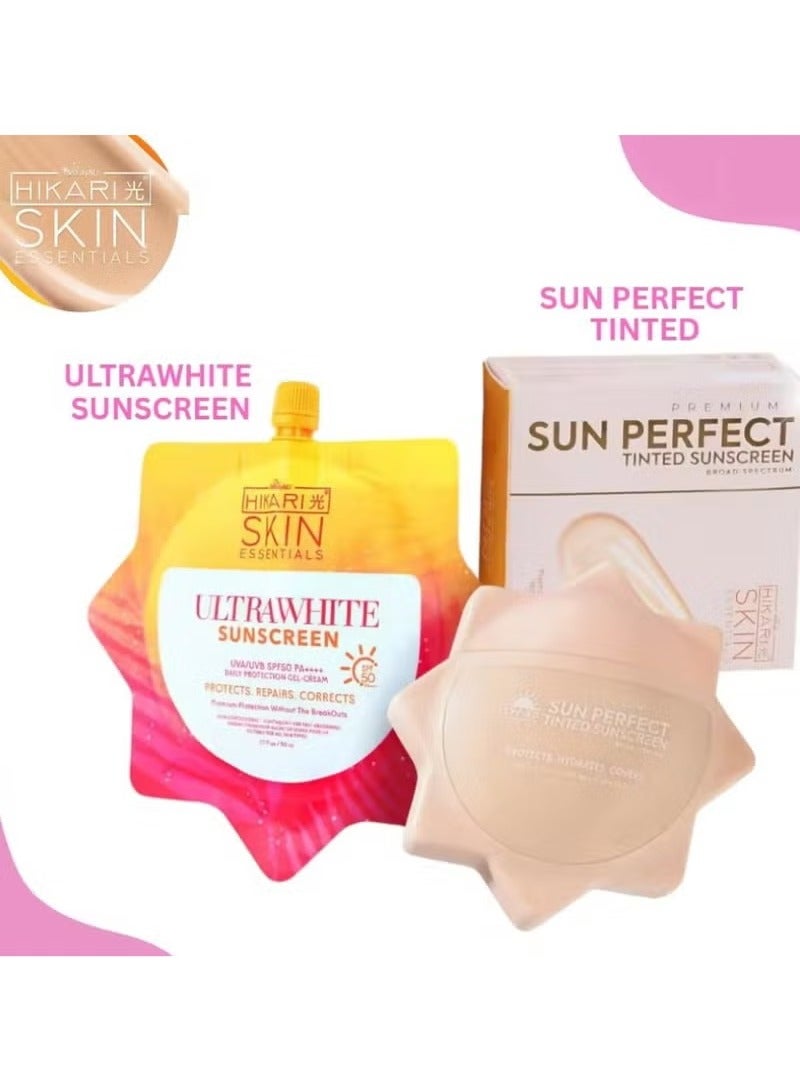 HIKARI SKIN ULTRA FRESH + SUN PERFECT TINTED SUNSCREEN