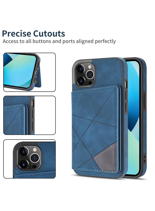 اس-توب جراب لهاتف iPhone 13 Pro Max مع حامل بطاقة خطي - Image 2