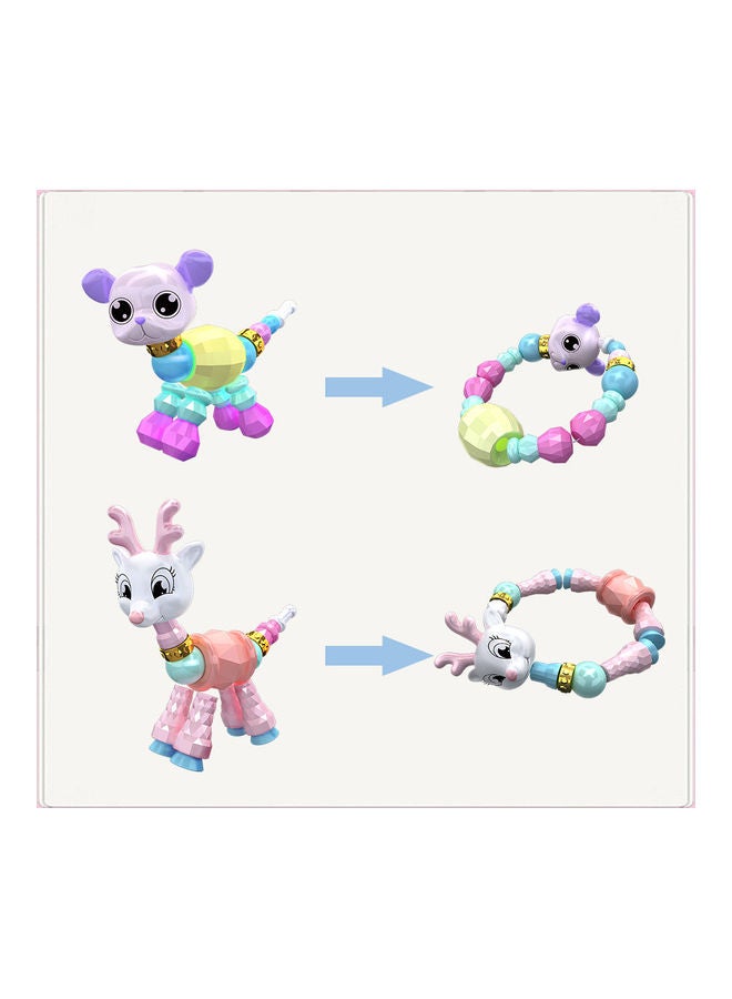 NIBEMINENT 4-Piece Twisted Animal Bracelet Set 26x4x19cm - Image 5