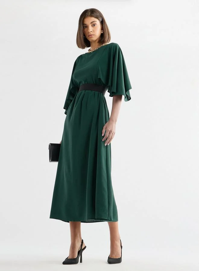 Splash FAV Emerald Midi Dress