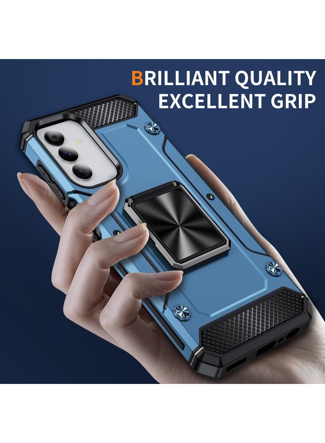 اس-توب جراب هاتف Samsung Galaxy A04s، جراب معدني مقاوم للصدمات مع حامل - Image 4