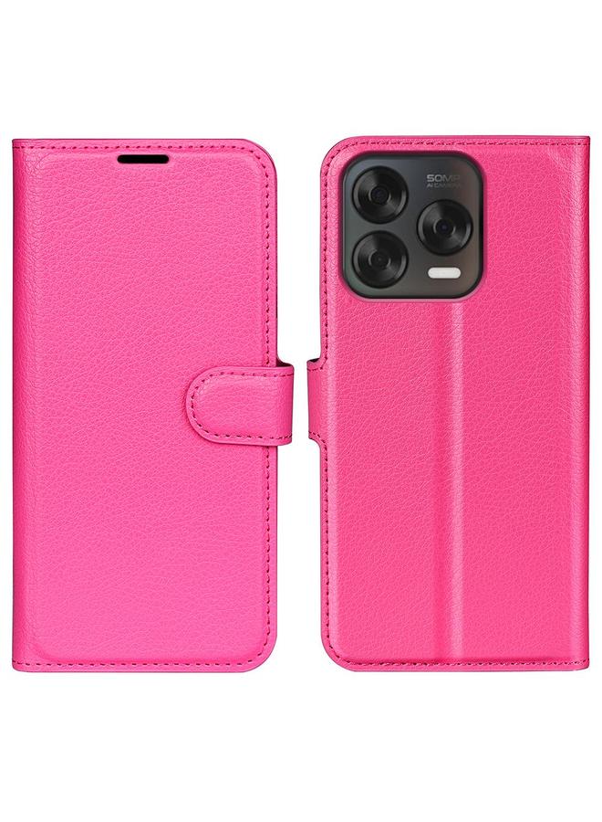 The Bros Case For ZTE Blade V70 Vita Litchi Texture Horizontal Flip Leather Phone Case with Holder