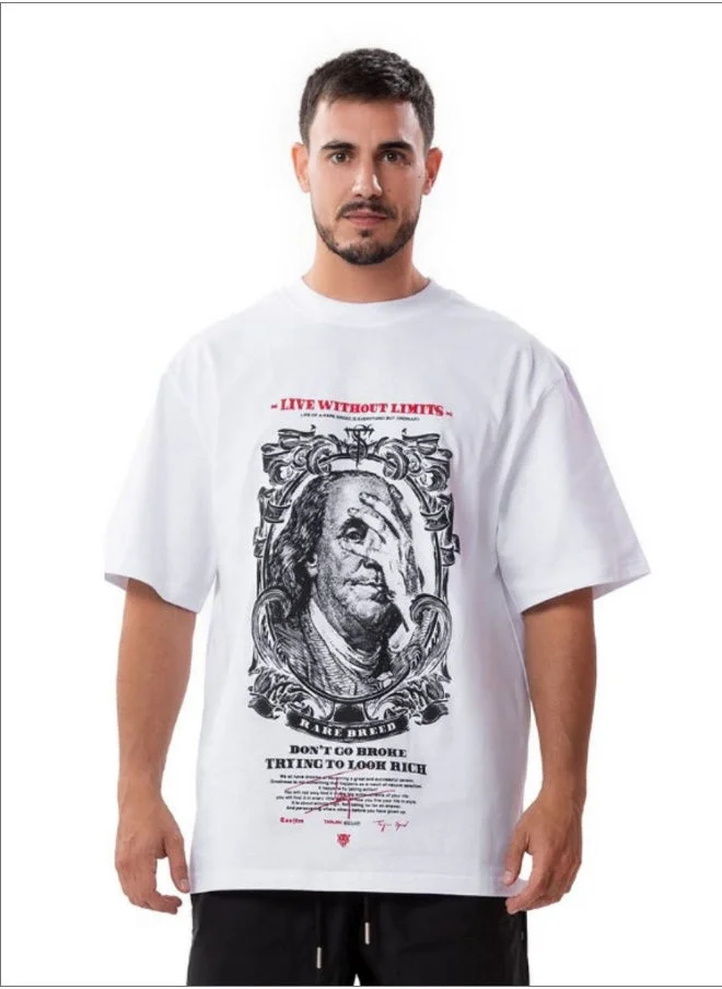 فريق تنجيم TANJIM SQUAD - DOLLAR T-SHIRT WHITE