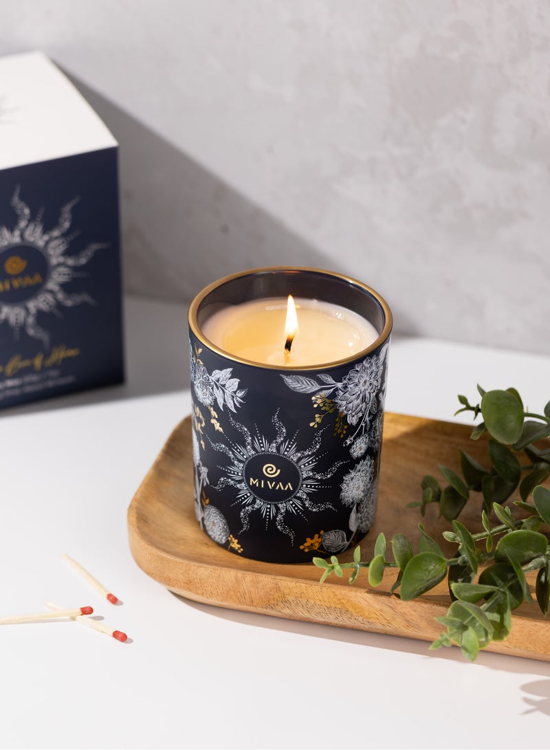 Mivaa Mivaa Scented Candles, Natural Soy Wax, 40-Hour Burn Time, Relax Aromatherapy for Yoga, Meditation - Perfect for Festival, Birthday, Valentine's Day, Party Gifts Pink champagne  - Image 2
