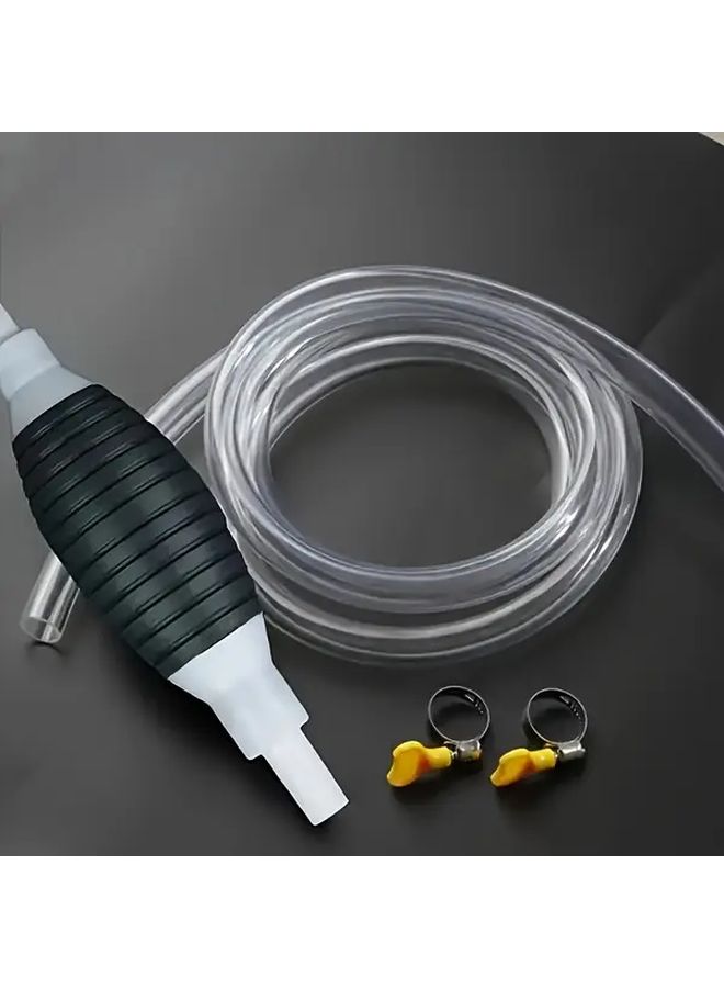 Manual Fuel Pump 5 Piece Set With Long Hose For All Vehicles - Image 5