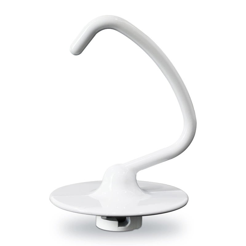 Discount Parts Direct K45DH Dough Hook Replacement for KitchenAid Mixers  Compatible with K45 K45SS KSM90 KSM110 KSM150 TiltHead Stand Mixers 455 Quart Bowls  Coated CShaped Hook for Kneading Yeast Doughs 