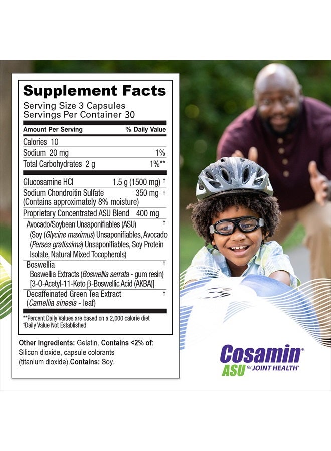 Nutramax Laboratories Cosamin ASU Joint Health Supplement – Advanced, Faster-Acting Formula, 90 Capsules - Image 2