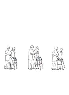 ماركة غير محددة مشاية كبار سن 2 بار تتحمل الأوزان الثقيلة  - Image 4