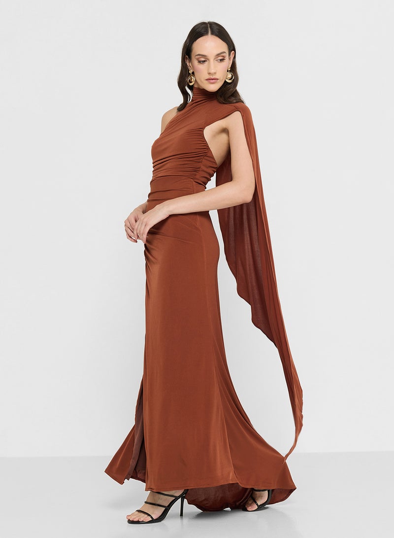 TFNC Maxi Side Slit Dress - Image 2