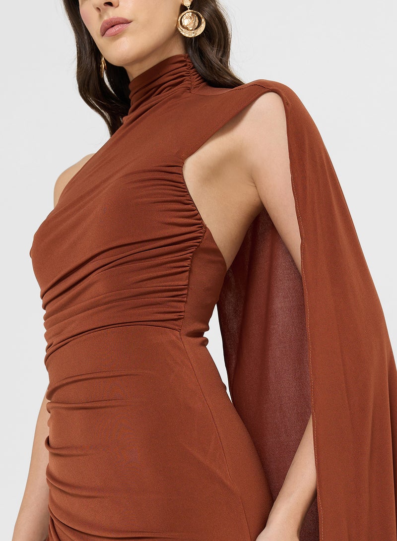 TFNC Maxi Side Slit Dress - Image 4
