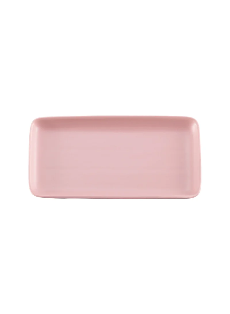Zafferano LEVANTE Dessert Plate Antique Rose 130x339mm.  - PORCELLANA -