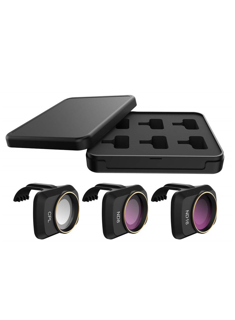 Camera Lens Filter Set Accessories For DJI Mavic Mini/Mavic MINI2/ Mavic Mini SE (ND8+ND16+CPL) - Image 1