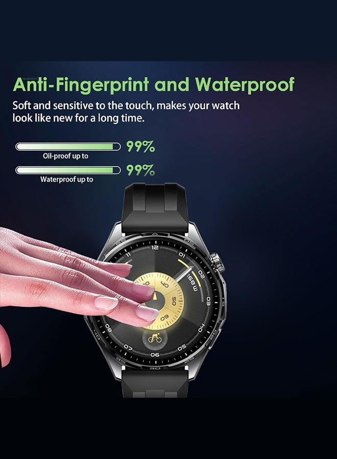 CATANES PMMA Screen Protector for Huawei Watch GT6 46mm - Durable Circular Screen Guard - Image 5