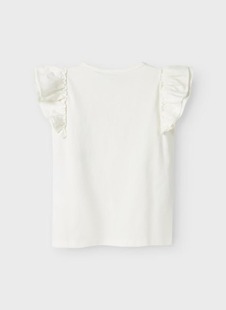 نيم ات - Kids Unicorn Crew Neck T-Shirt - Image 1