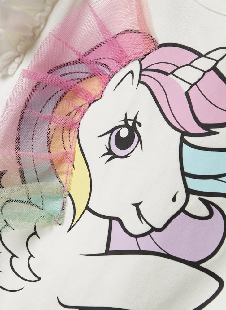 نيم ات - Kids Unicorn Crew Neck T-Shirt - Image 1