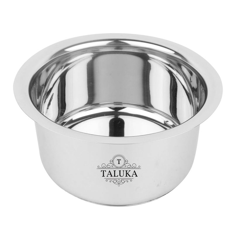 Taluka طقم طناجر قاعدة حثية من الفولاذ المقاوم للصدأ مع غطاء فضي 5 قطع - Image 5