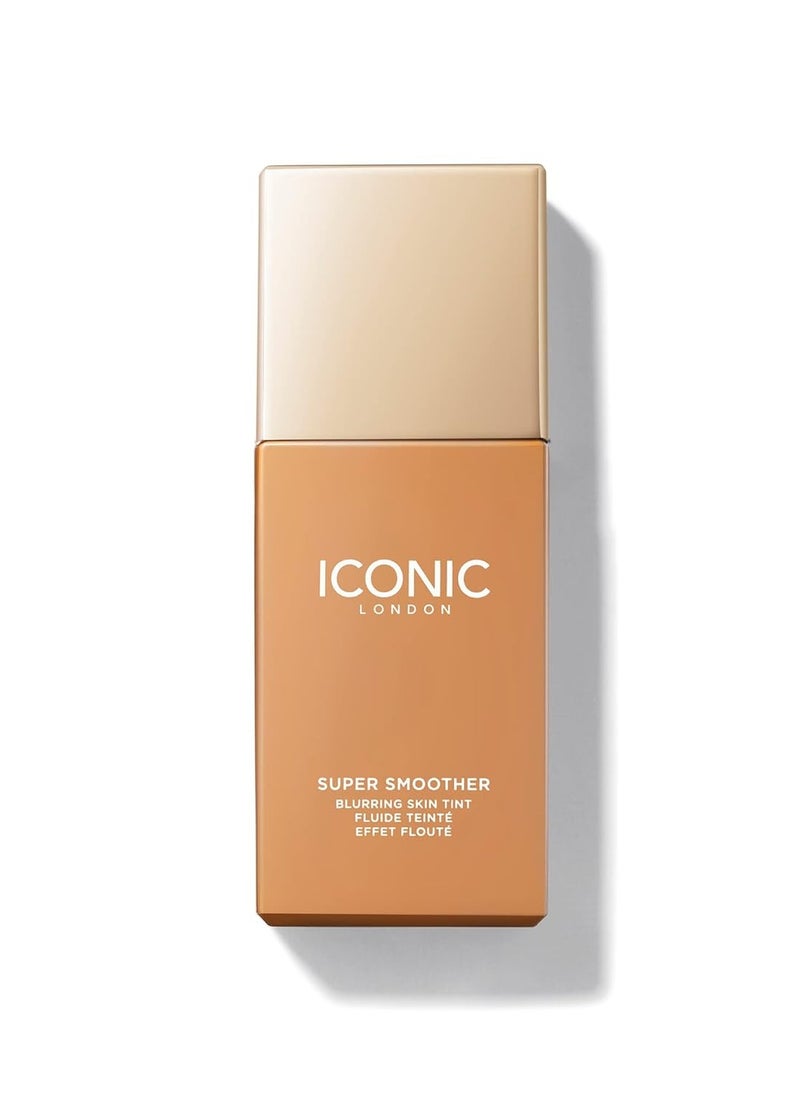 ICONIC LONDON ICONIC LONDON Super Smoother Blurring Skin Tint | Light to Medium Coverage, Hydrating, Ultra-Lightweight Tinted Moisturizer, Cruelty-Free, Vegan Makeup 