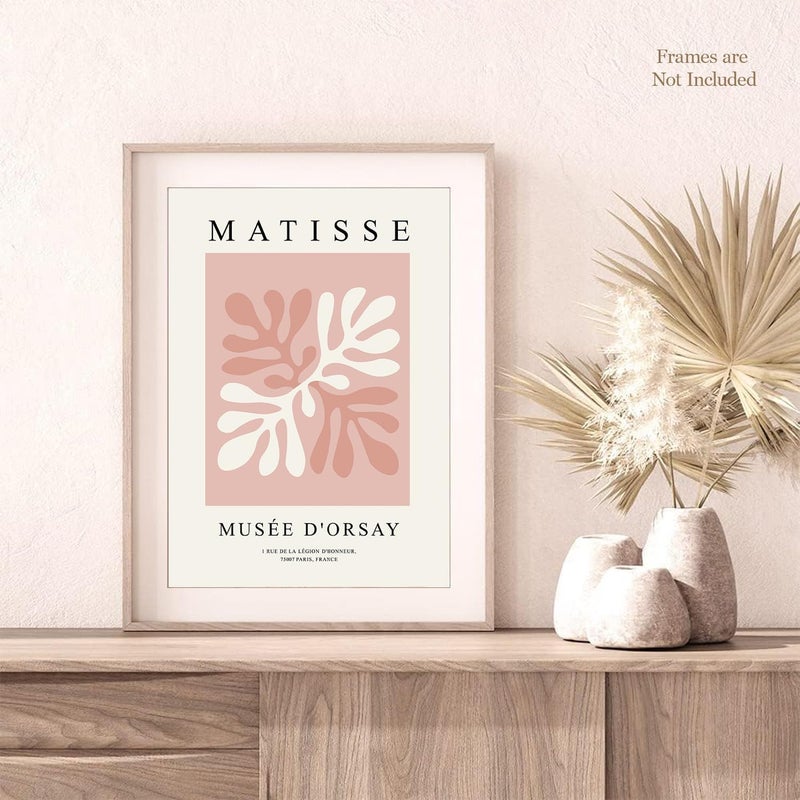 Djmwtb Matisse Abstract Wall Art Set - Pink Posters - Image 2
