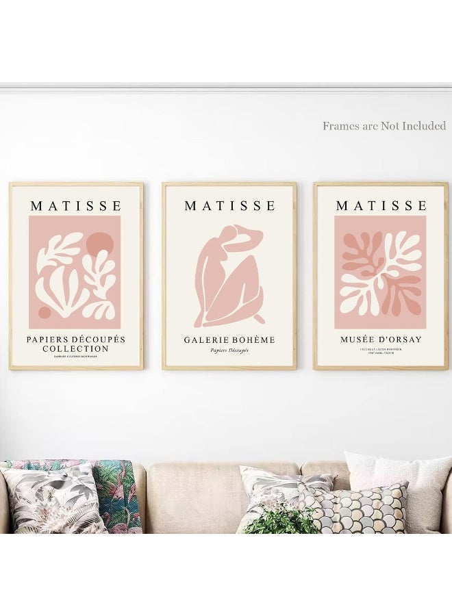 Djmwtb Matisse Abstract Wall Art Set - Pink Posters - Image 4